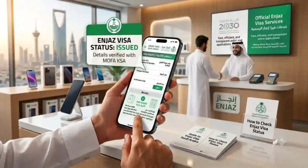 Enjaz Visa Saudi Arabia