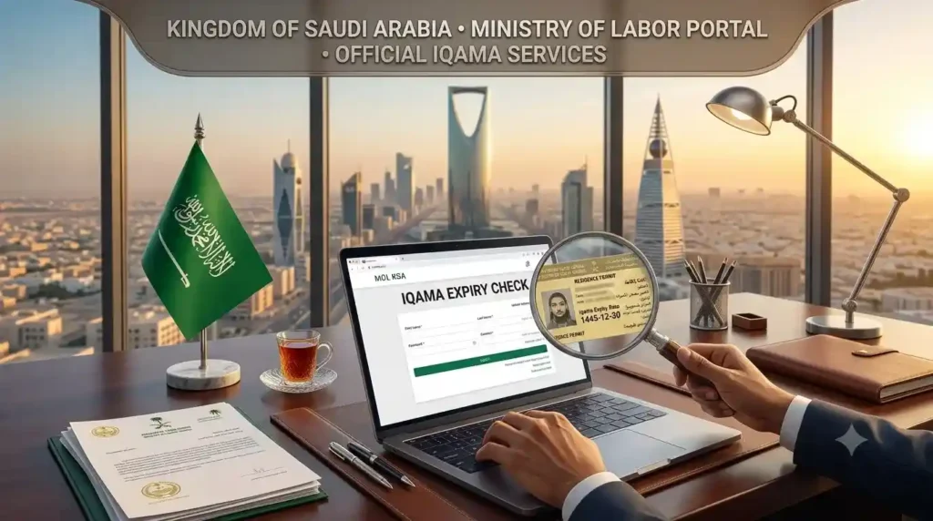 Iqama Expiry Check Without Absher