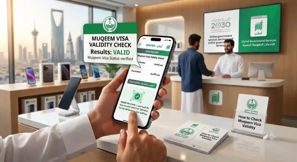 Muqeem visa validity check