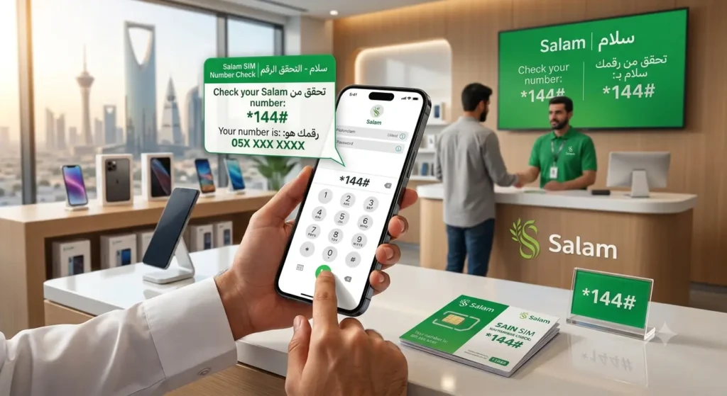 Salam SIM number check code