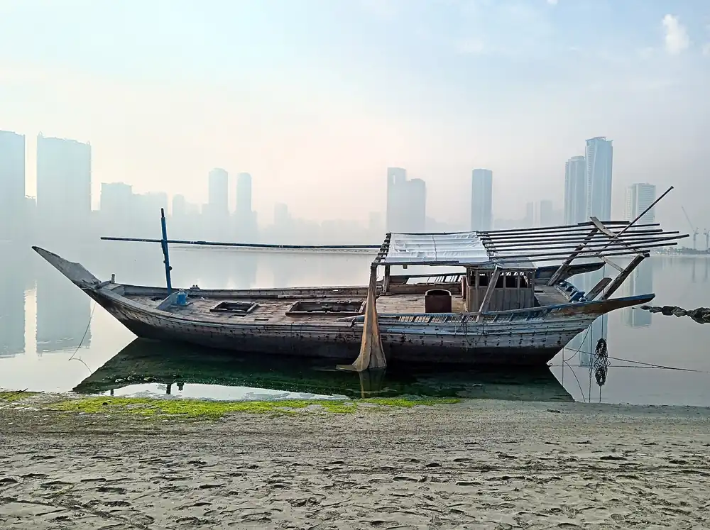 Boat at Al Khan Corniche Sharjah
